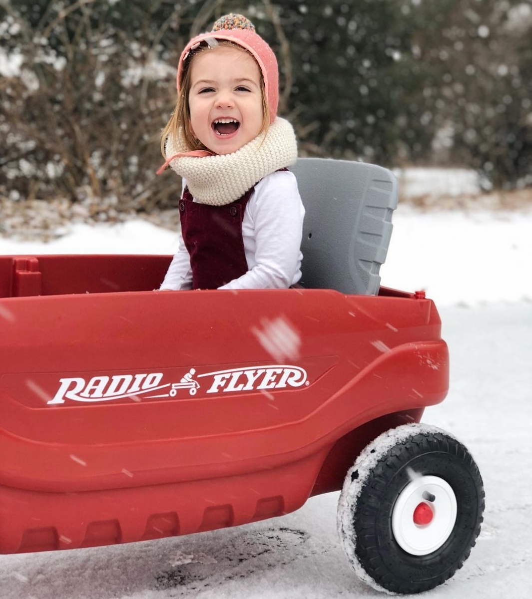 radio flyer wagon with air tires