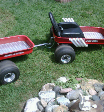 hot rod radio flyer