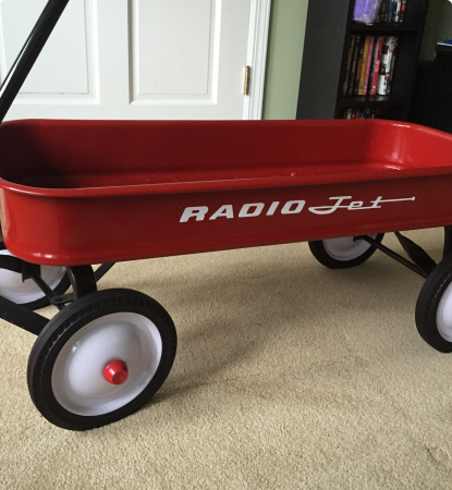 radio flyer wagon decals